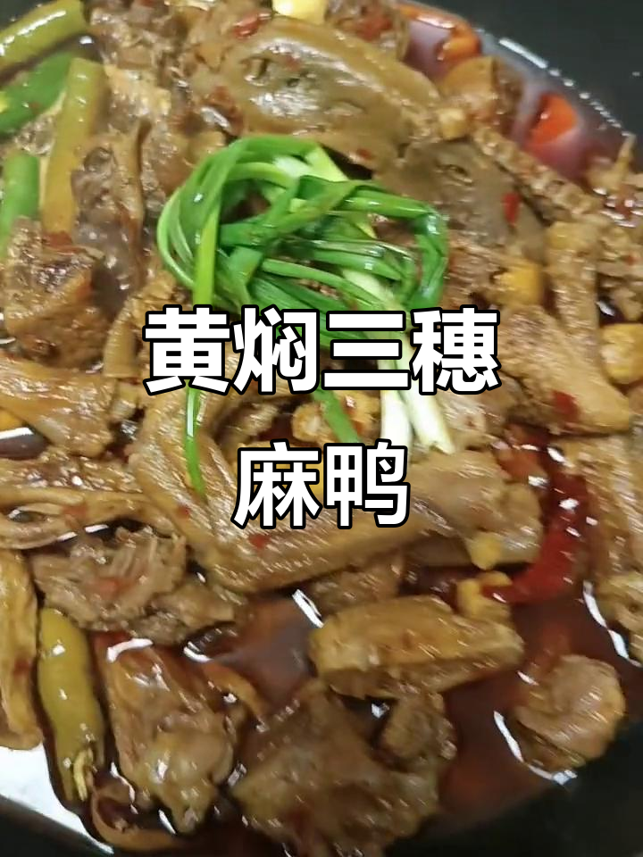 三穗麻鸭:黄焖美味,让你停不下来