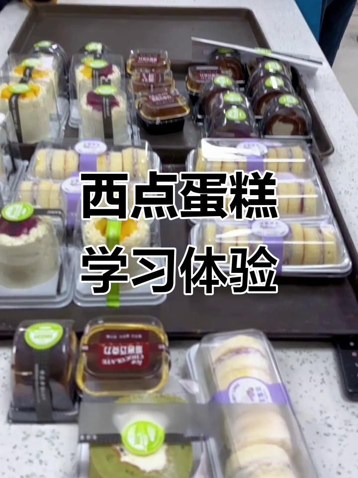 西点蛋糕学习体验