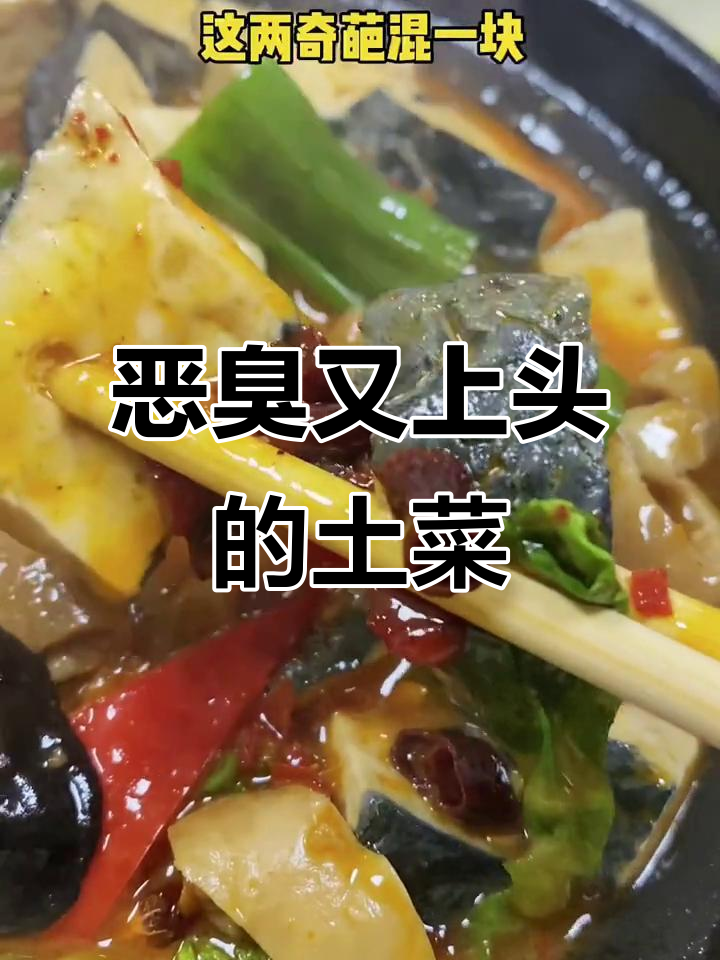 南京最臭土菜,肥肠与臭豆腐的完美结合!