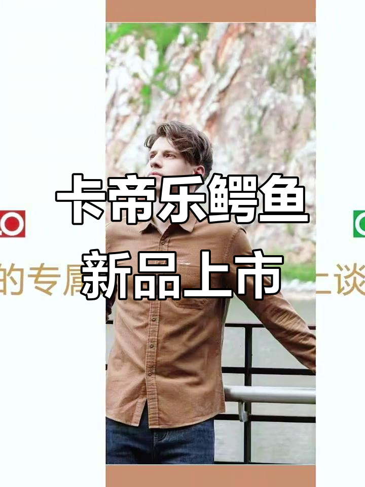 北海同城新品男装,卡帝乐鳄鱼长袖来袭