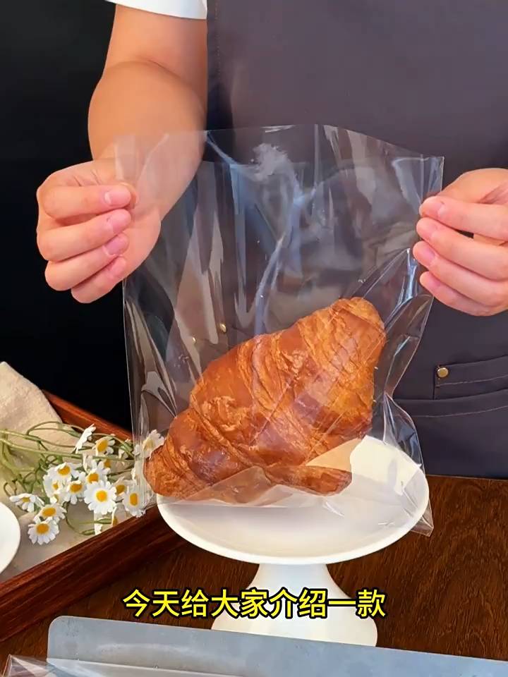 透明面包袋甜甜圈贝果欧包烘焙包装