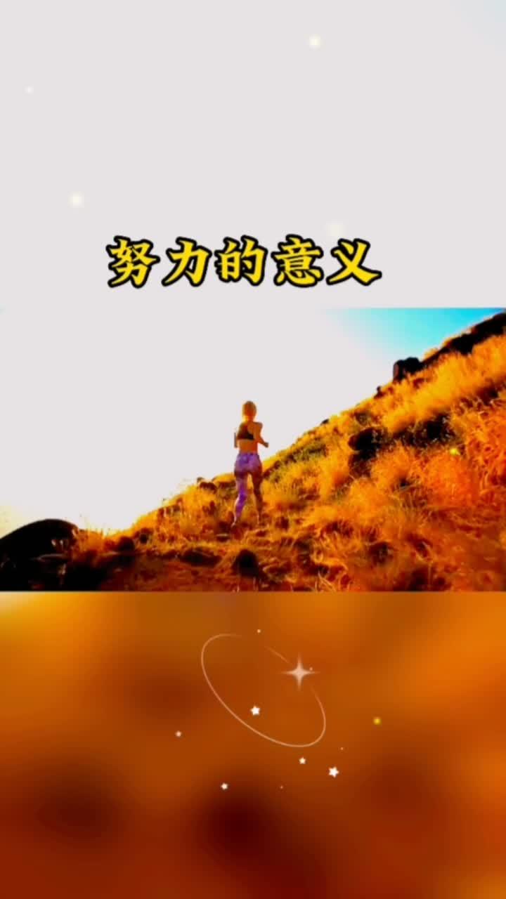 努力的意义 情感 情感文案 情感语录 励志语录 生活感悟