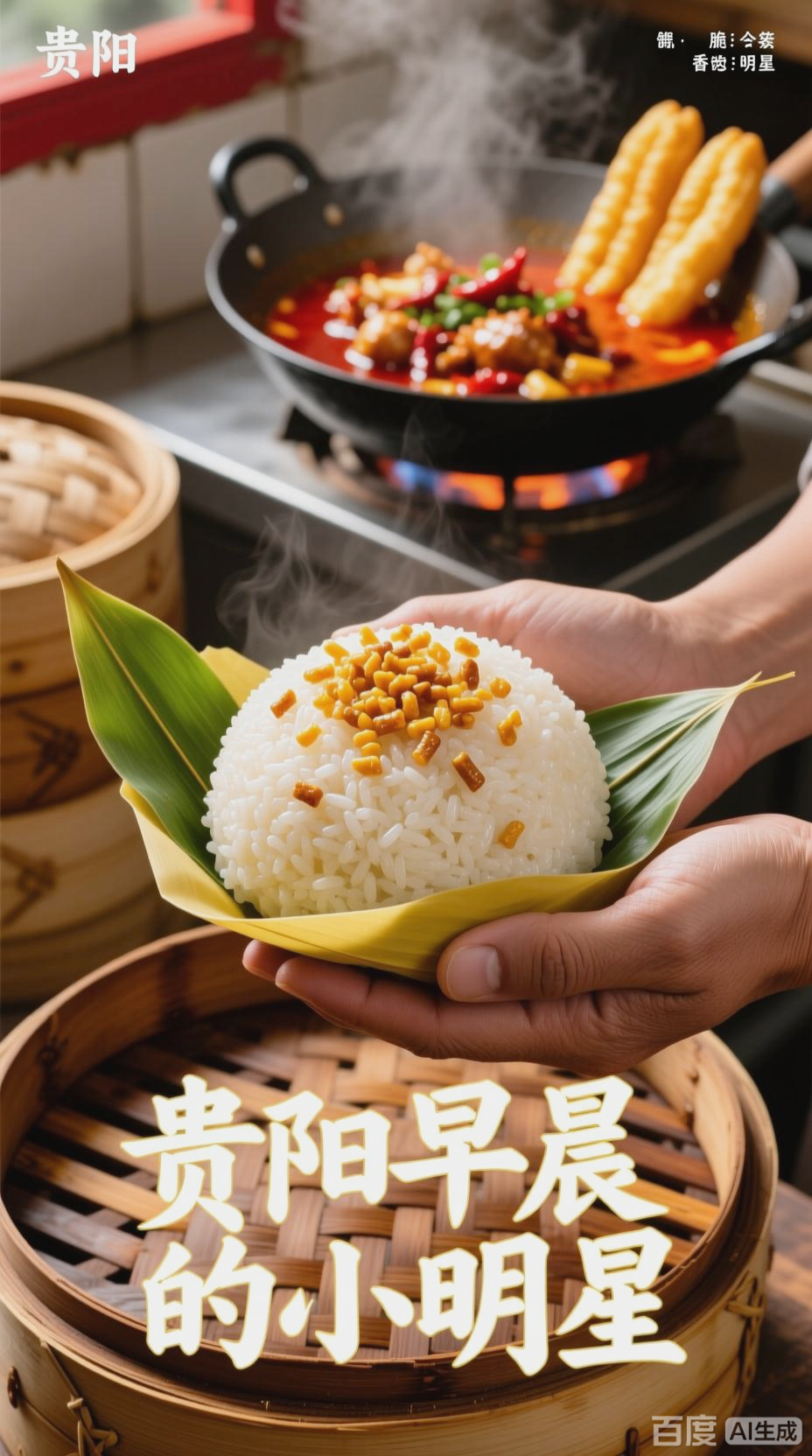 贵阳早餐,糯米饭团的明星时刻
