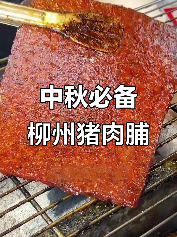 柳州特产猪肉脯,新鲜无防腐剂,中秋送礼佳选