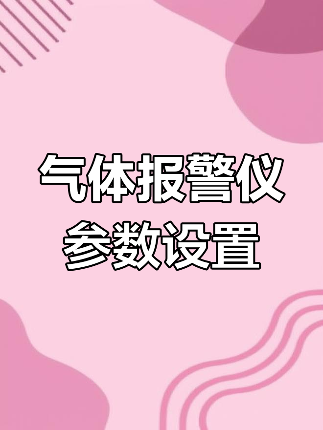 驰诚气体报警仪参数设置与零点校验全流程解析