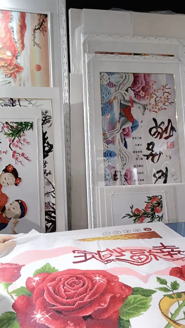 回收十字绣成品