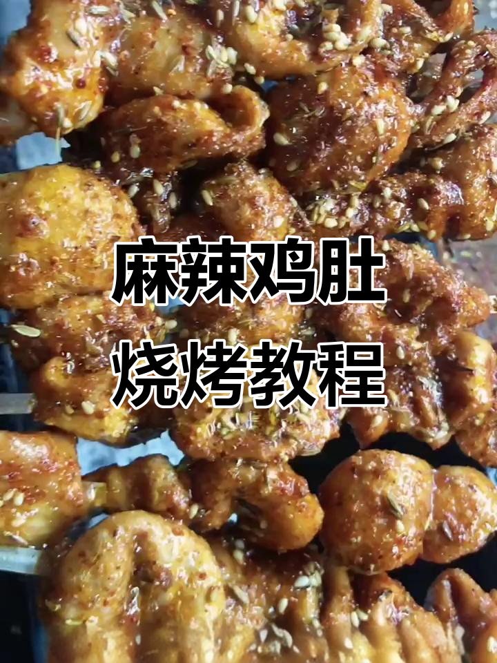 烤麻辣鸡肚，香脆冒油，超有味！