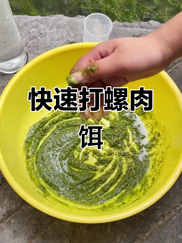 一包搞定螺肉饵料,钓鱼更轻松