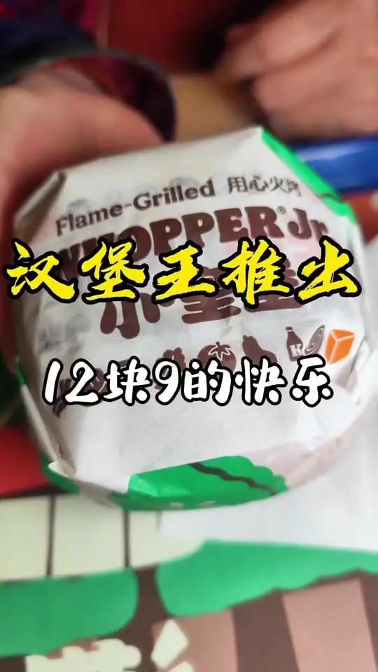 汉堡王这个套餐超级合适 汉堡王 大网红玉兰阿姨 玉兰姨吃喝玩乐攻略