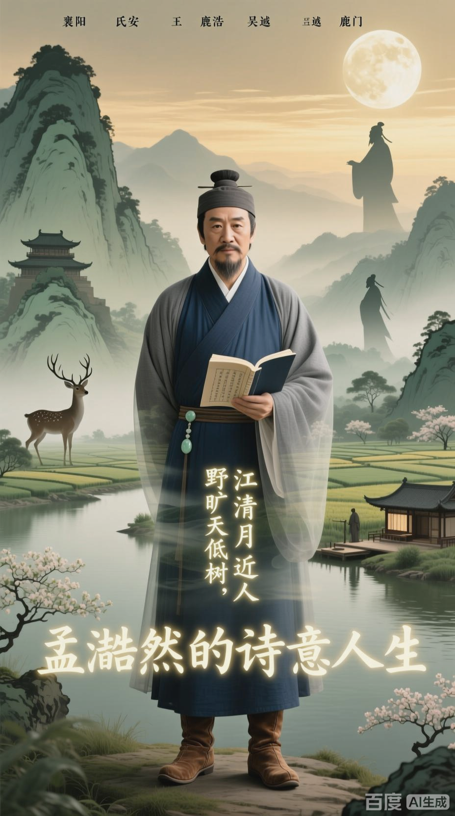 孟浩然：山水田园的诗意人生