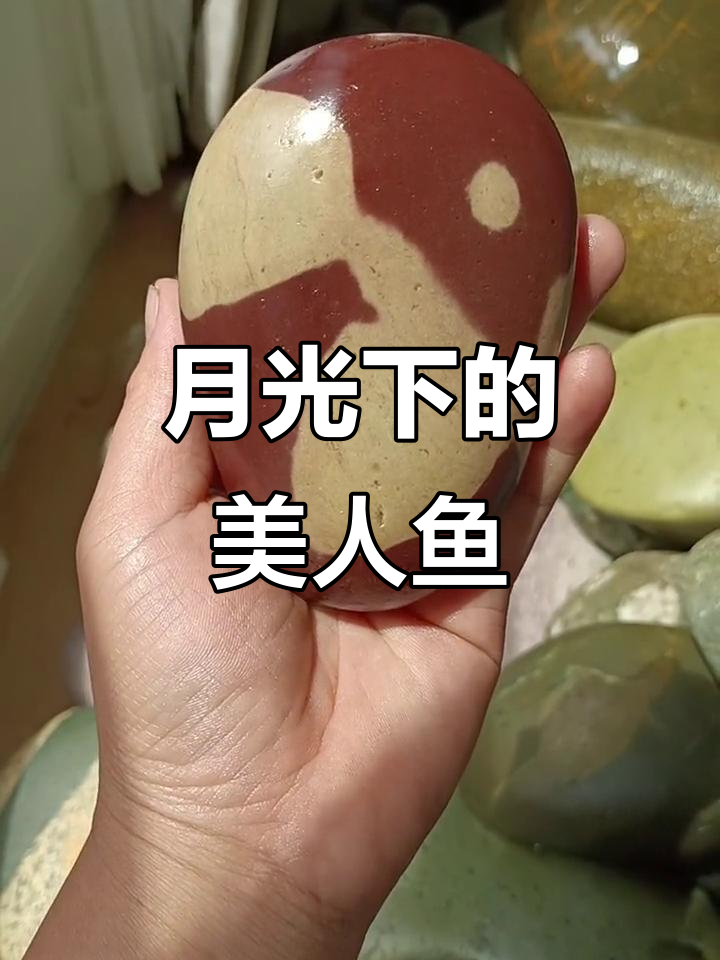 美人鱼现身湖边,尾巴未消,月光下惊艳亮相!