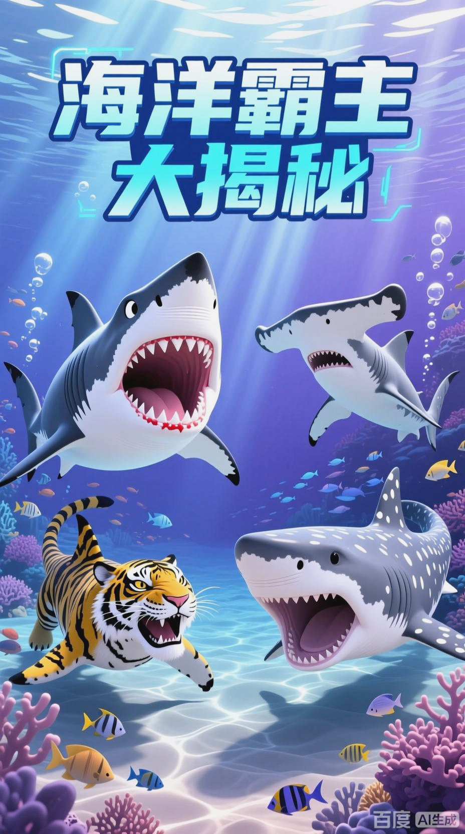 海洋霸主：鲨鱼的神秘世界