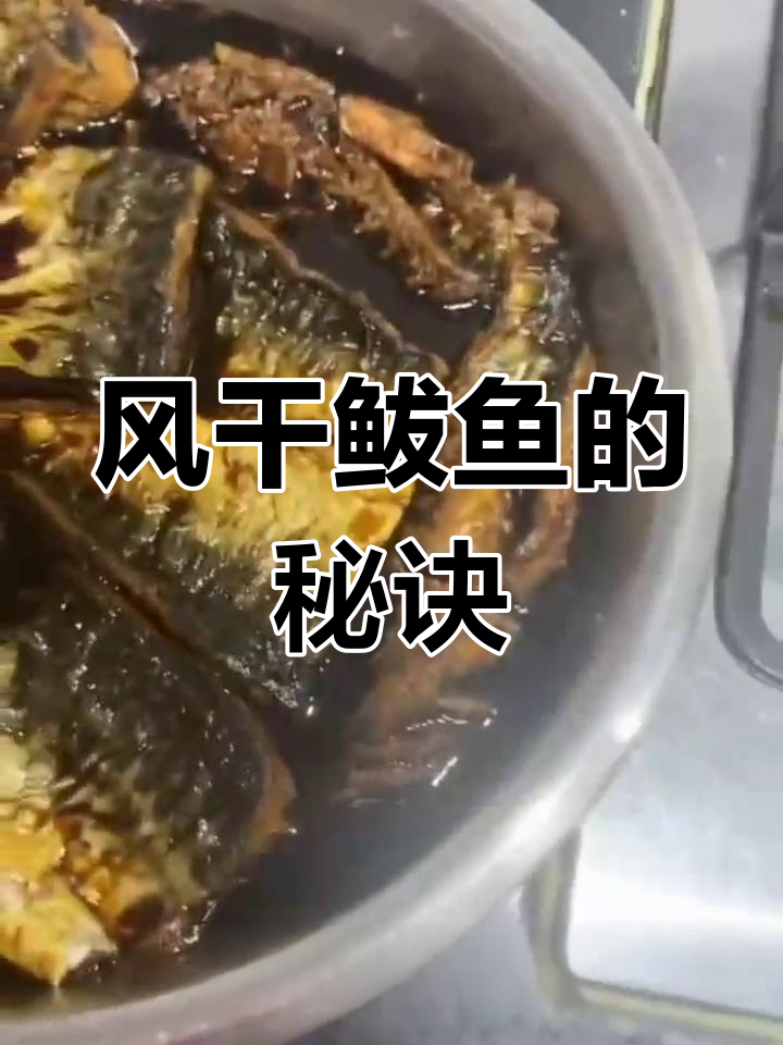 鲅鱼解冻后,盐五香腌制风干,烤炸皆宜!