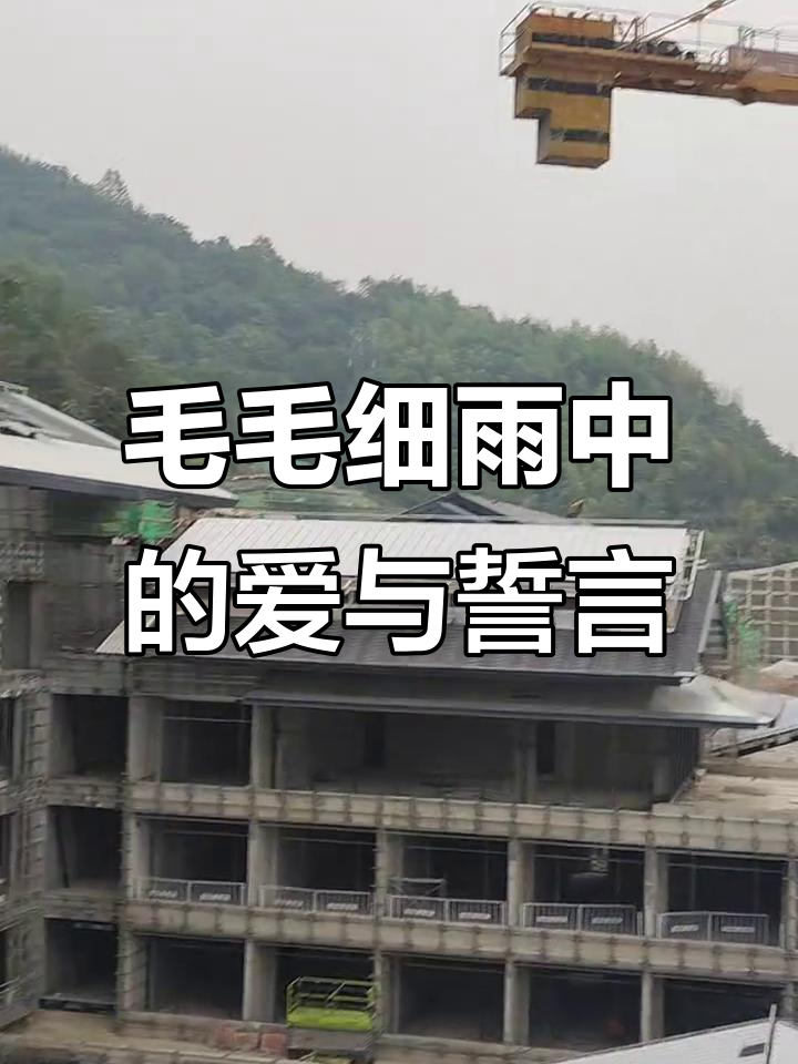 雨中瓦片安装与打铁皮,爱情承诺坚守心间