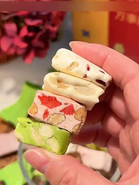 苏小糖的牛轧糖真的超好吃!奶香酥脆还不粘牙,无论是自己吃或者送人都很不错!