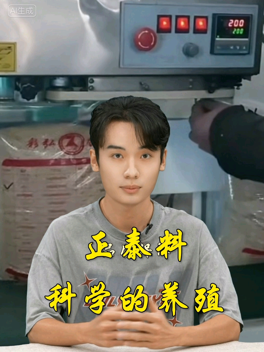 卖饲料的爆火广告