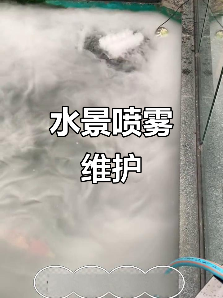假山鱼池喷雾,超声波雾化器安装与维修服务