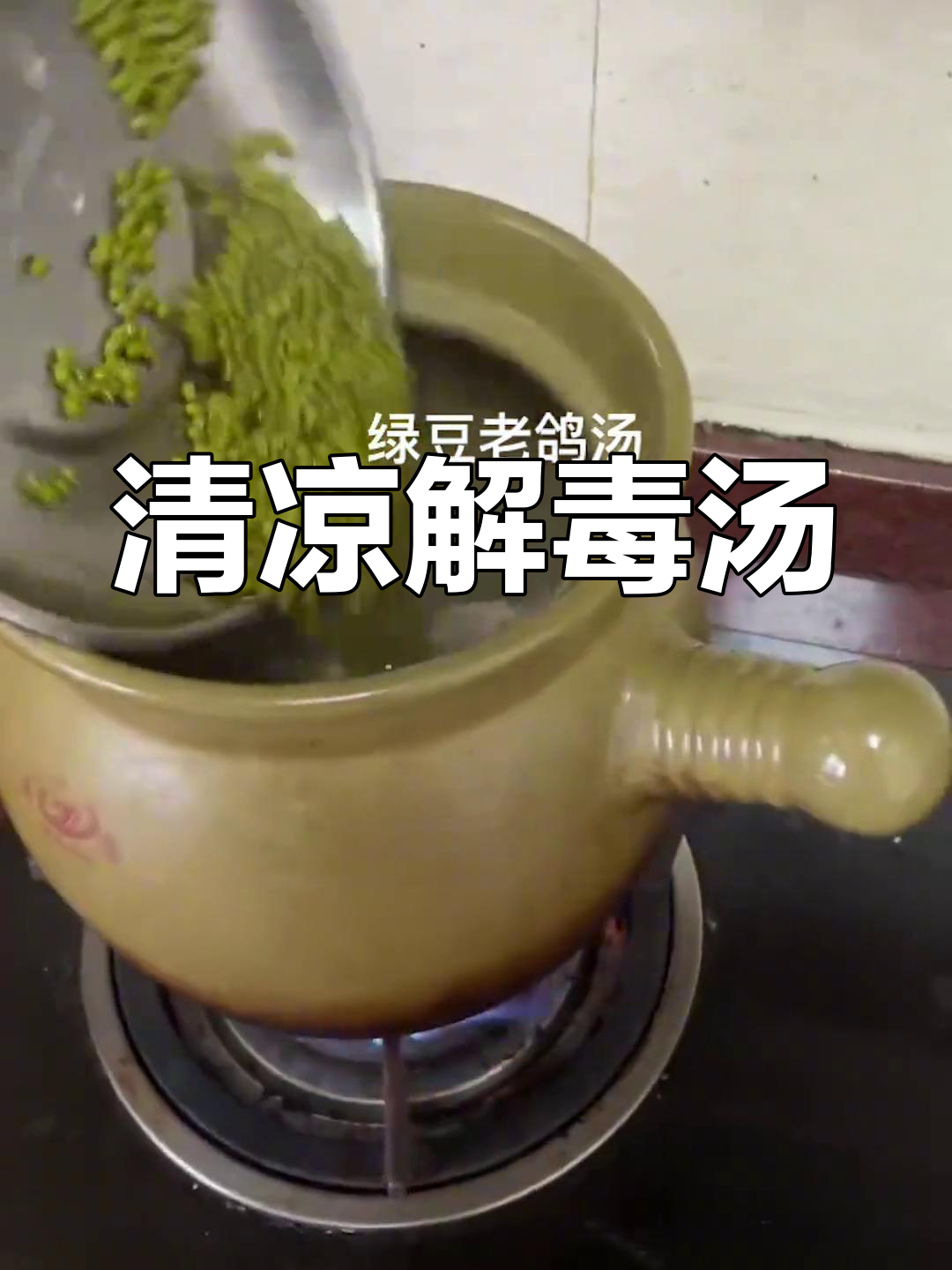 绿豆鸽子汤,清热解毒,适合炎热天气全家饮用
