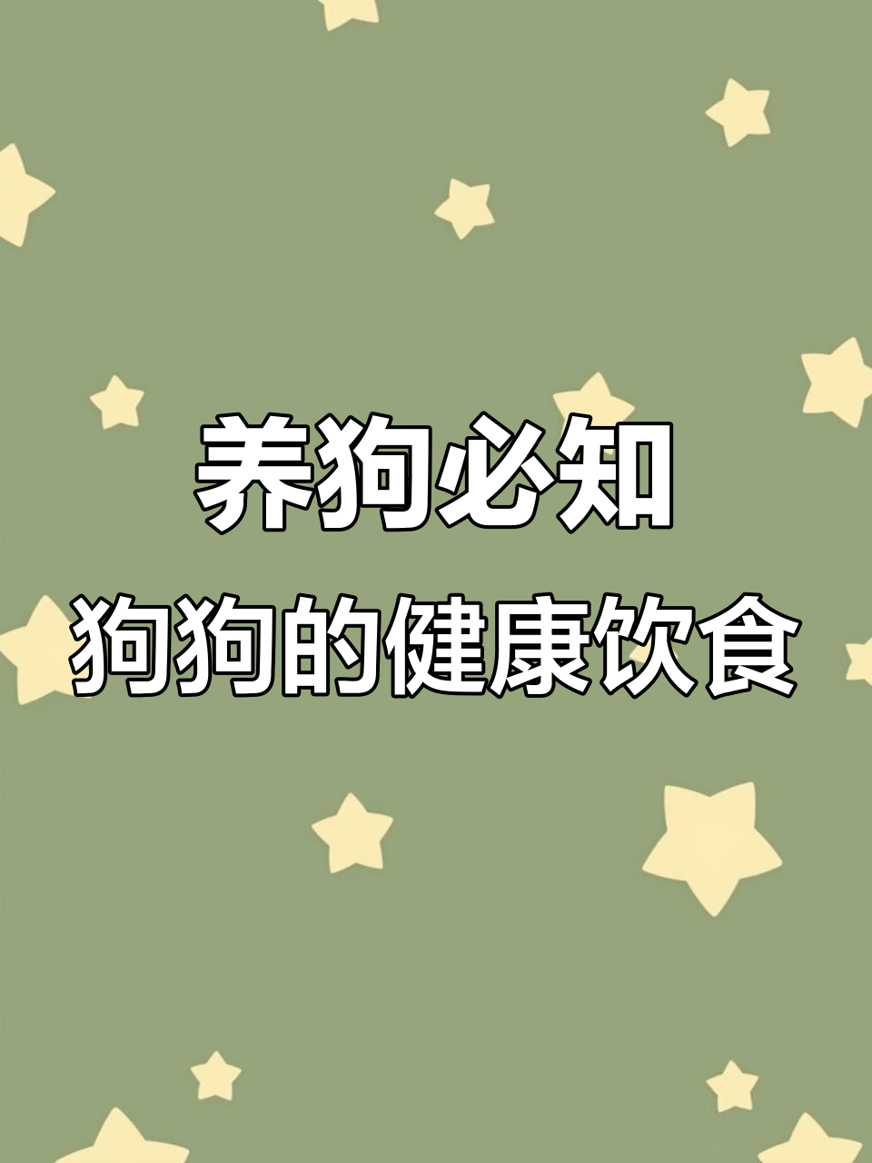 狗狗吃什么最健康?这些食物让它们更长寿