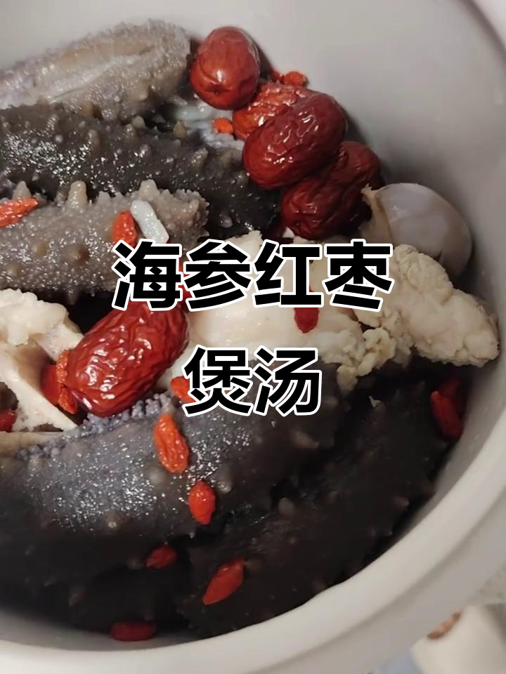滋补汤品轻松做，海参枸杞炖出满满香气