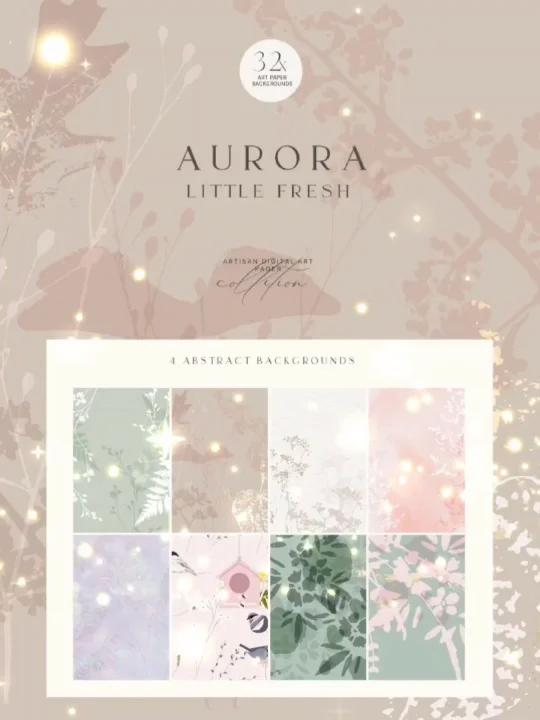 小清新素材名片背景饰品背景图水彩粉色素材