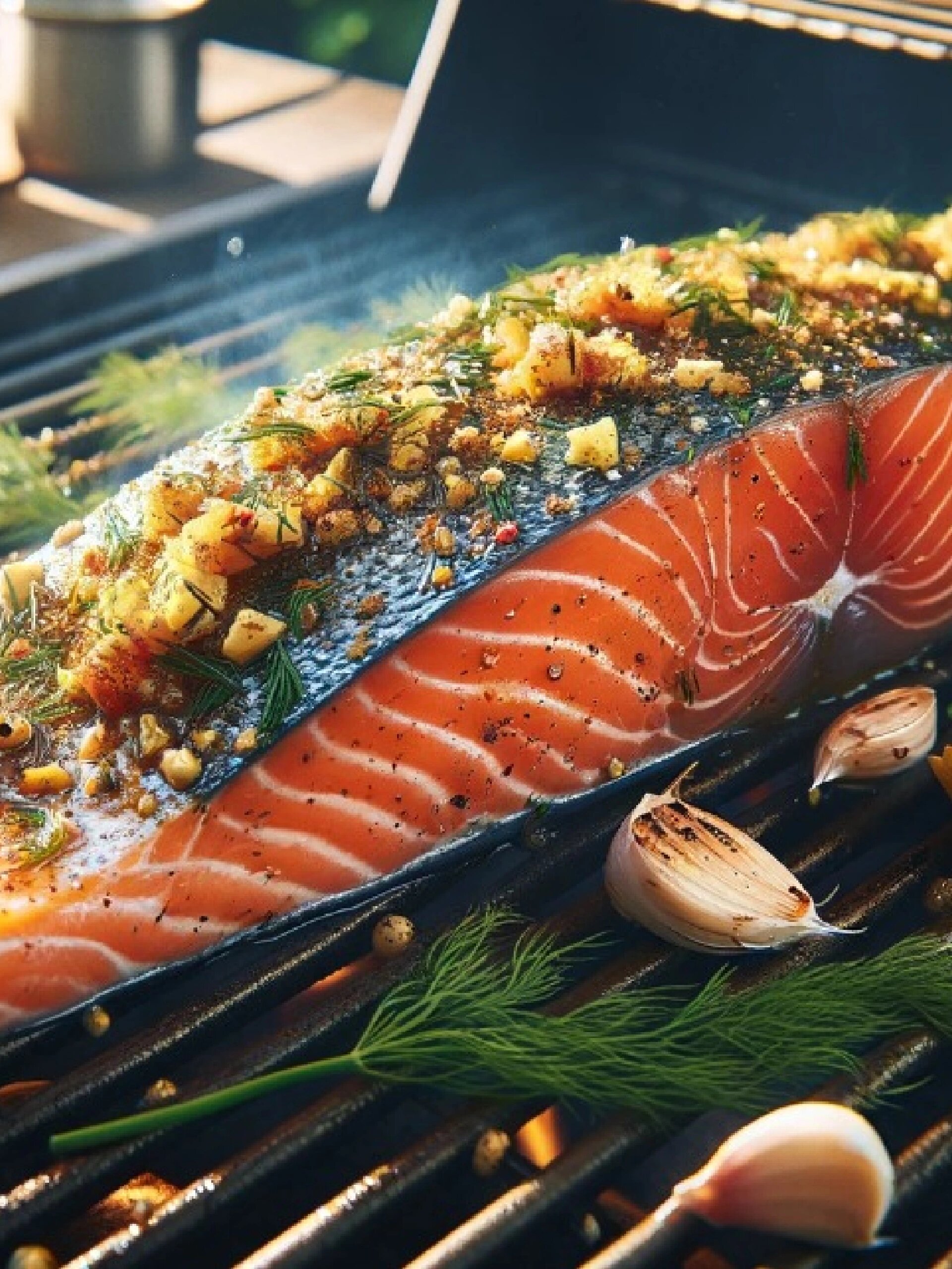 英语雅思口语《喜爱的食物》烤三文鱼嘛……