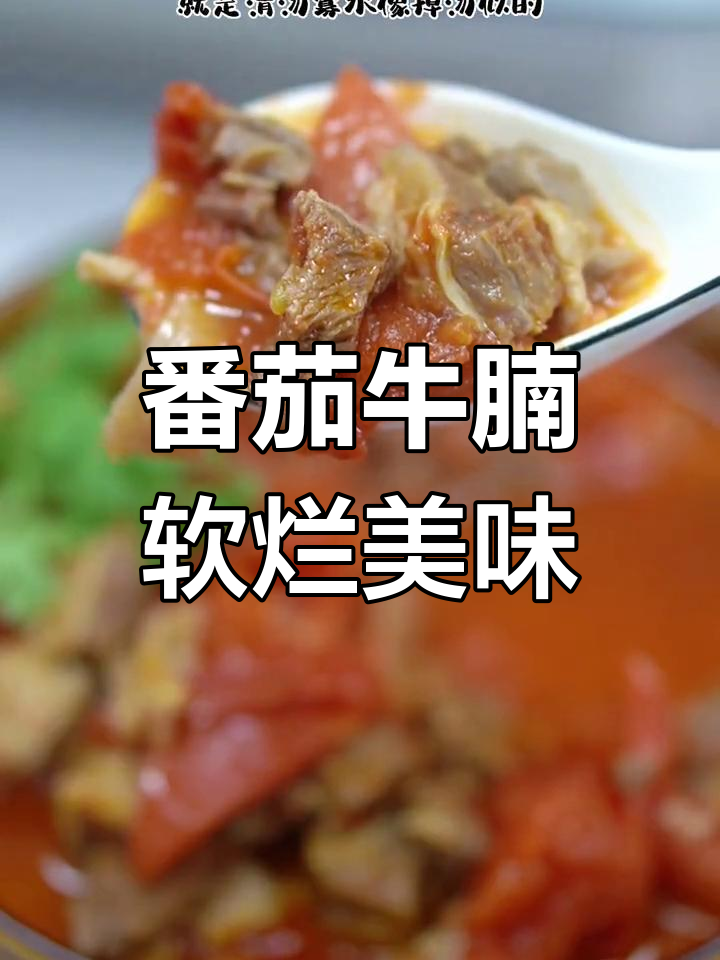 牛肉炖柿子,汤浓肉嫩,家常做法轻松学