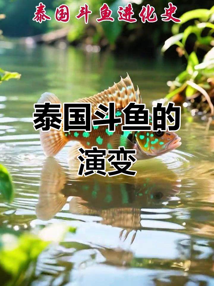 泰国斗鱼进化史：从野生到人工培育的转变
