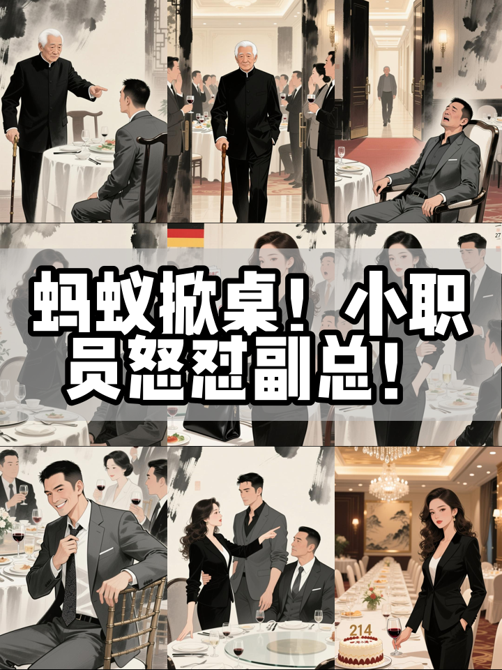 公司周年庆上,小职员当众揭露副总挪用公款,竟藏惊天反转!