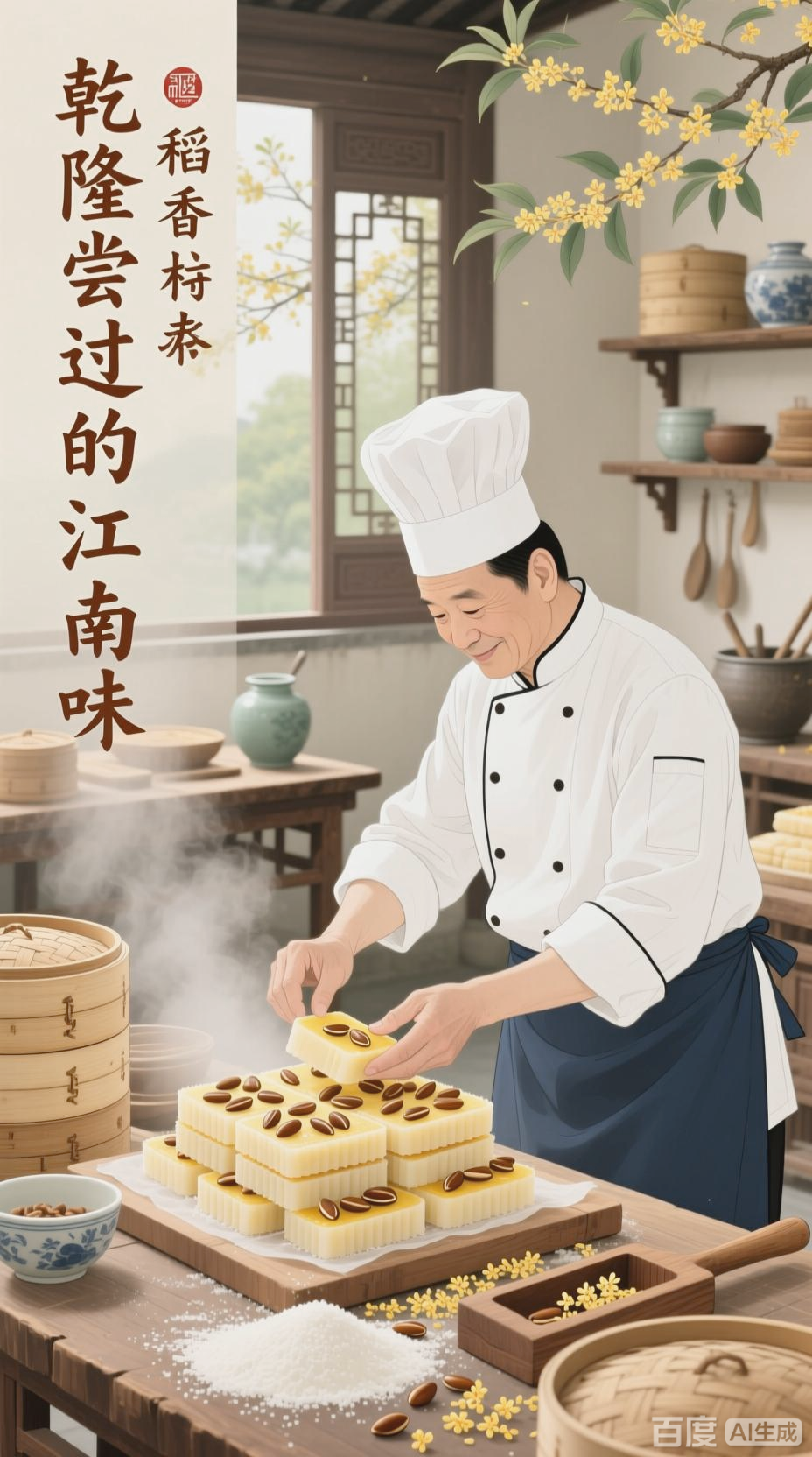 江南风味,稻香村糕点制作