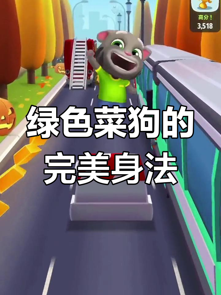 汤姆猫跑酷挑战小偷,快来帮忙抓捕!