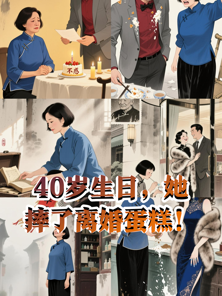 40岁生日被离婚，她摔了蛋糕开起百年药铺！