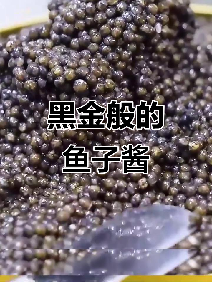鱼子酱为何比黄金还贵？揭秘西方三大美食之一的制作过程