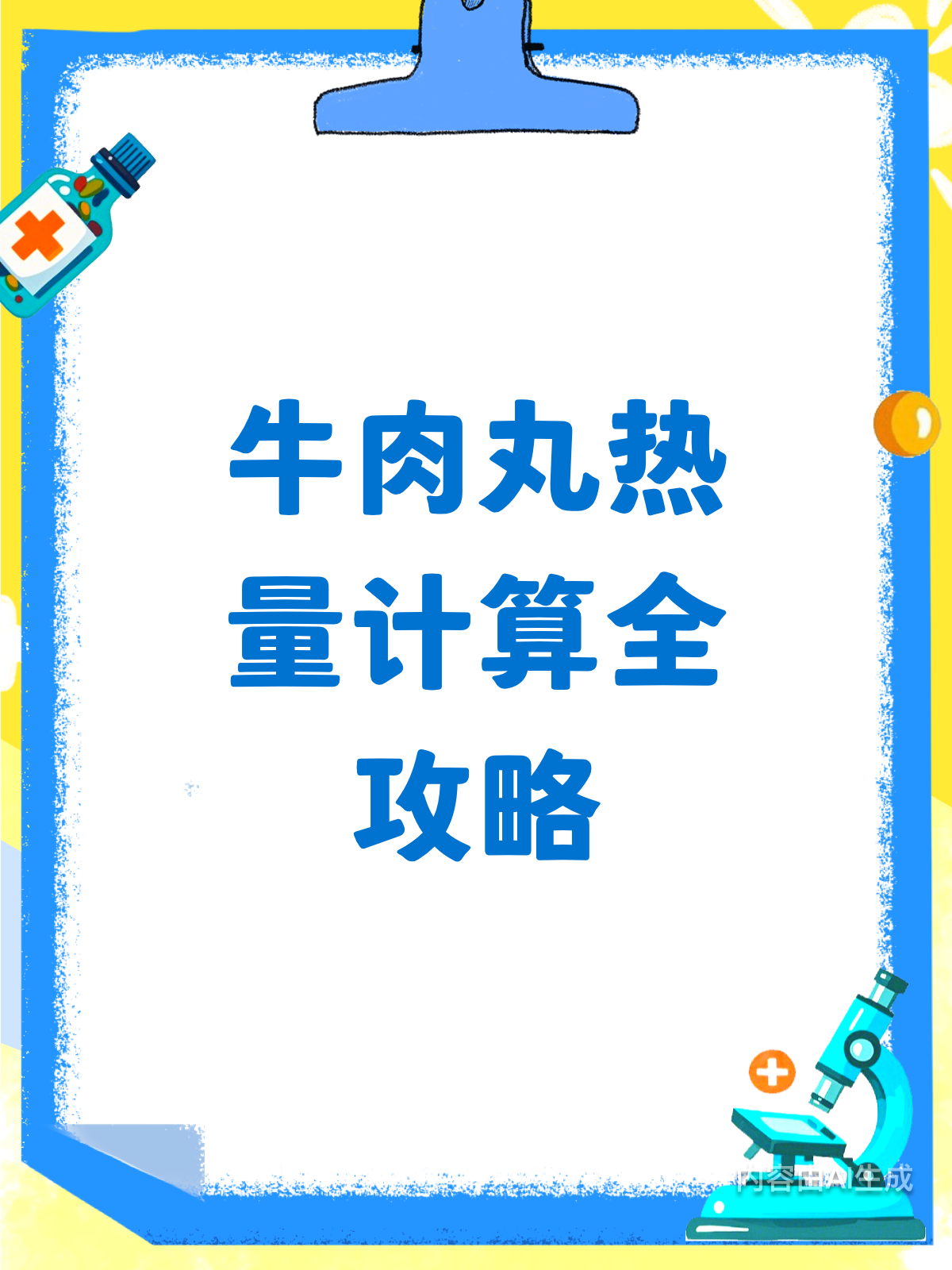 吃牛肉丸怕胖？热量公式来救场！