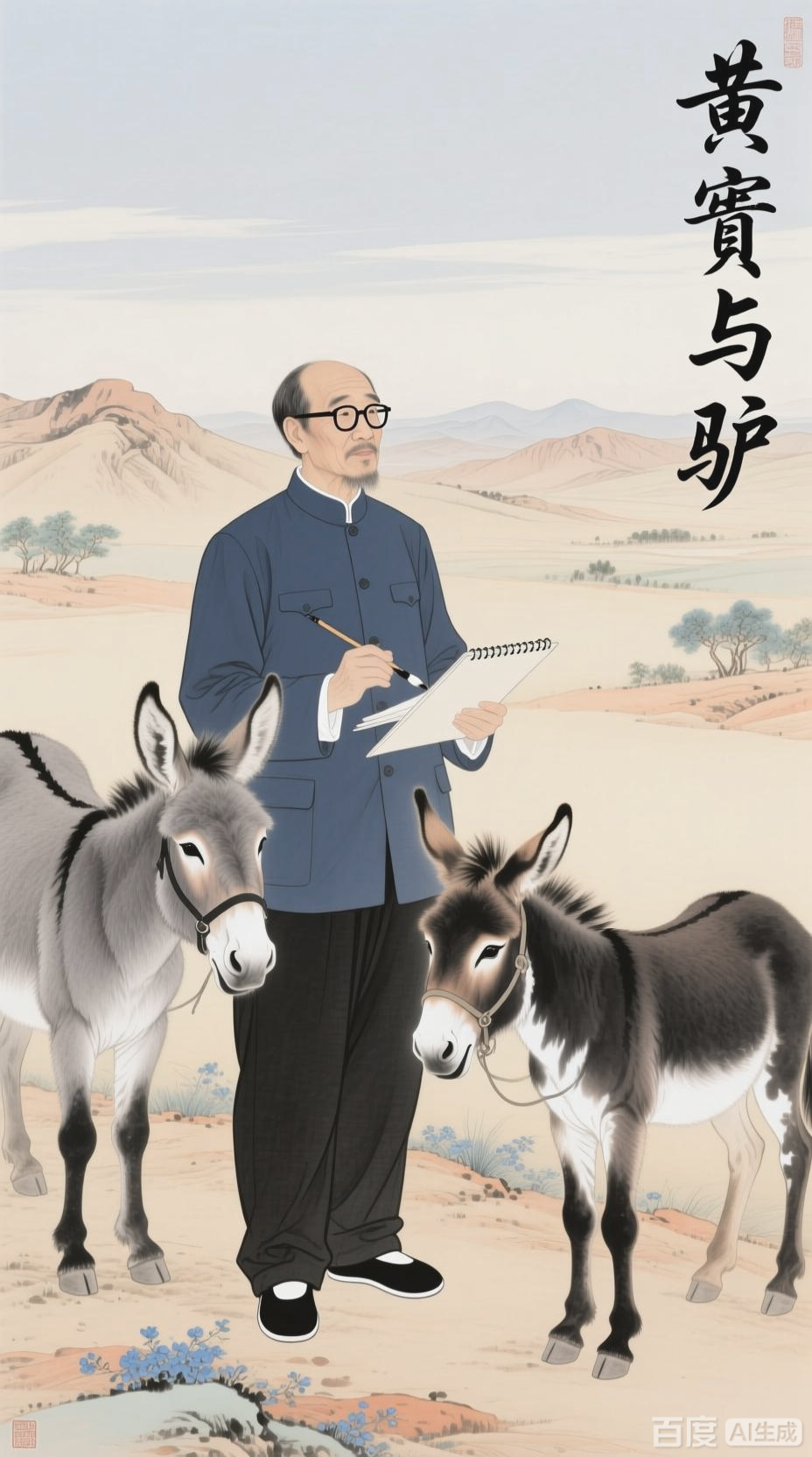 黄胄与驴的艺术情缘