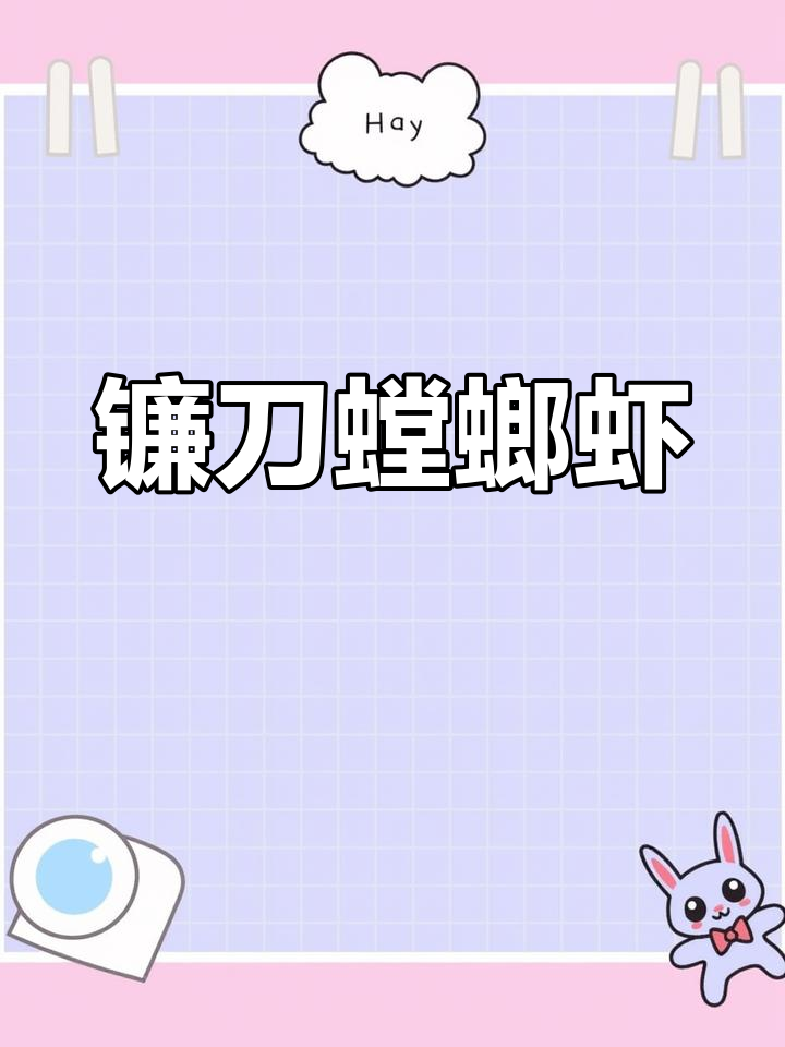 镰刀螳螂虾:智勇双全的捕猎高手