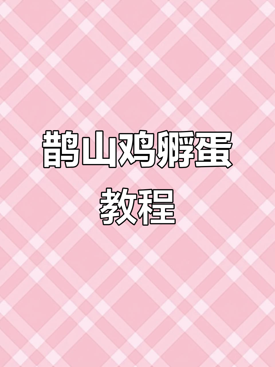 鹊山鸡种蛋孵化技巧大公开,轻松学会科学养鸡