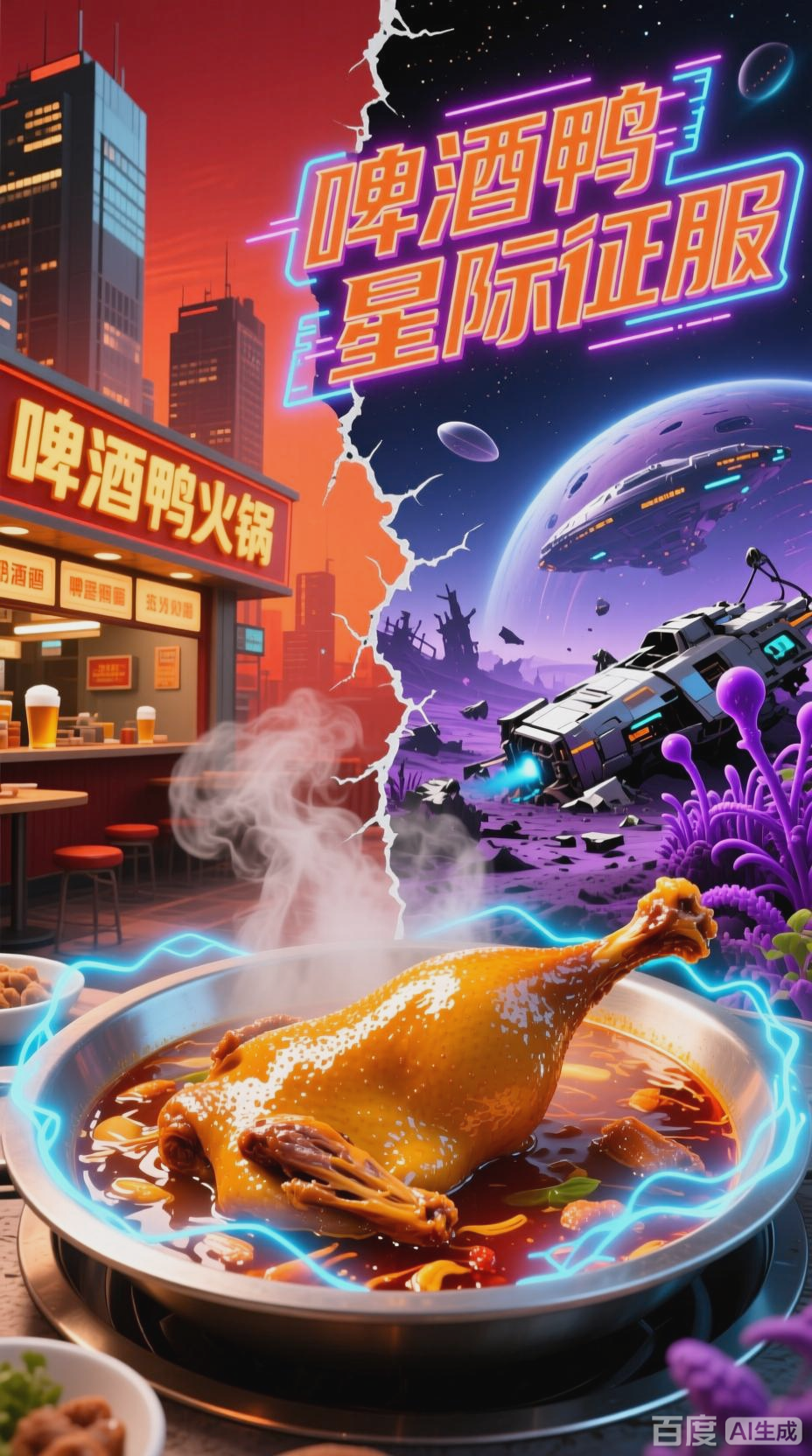 啤酒鸭火锅店征服外星