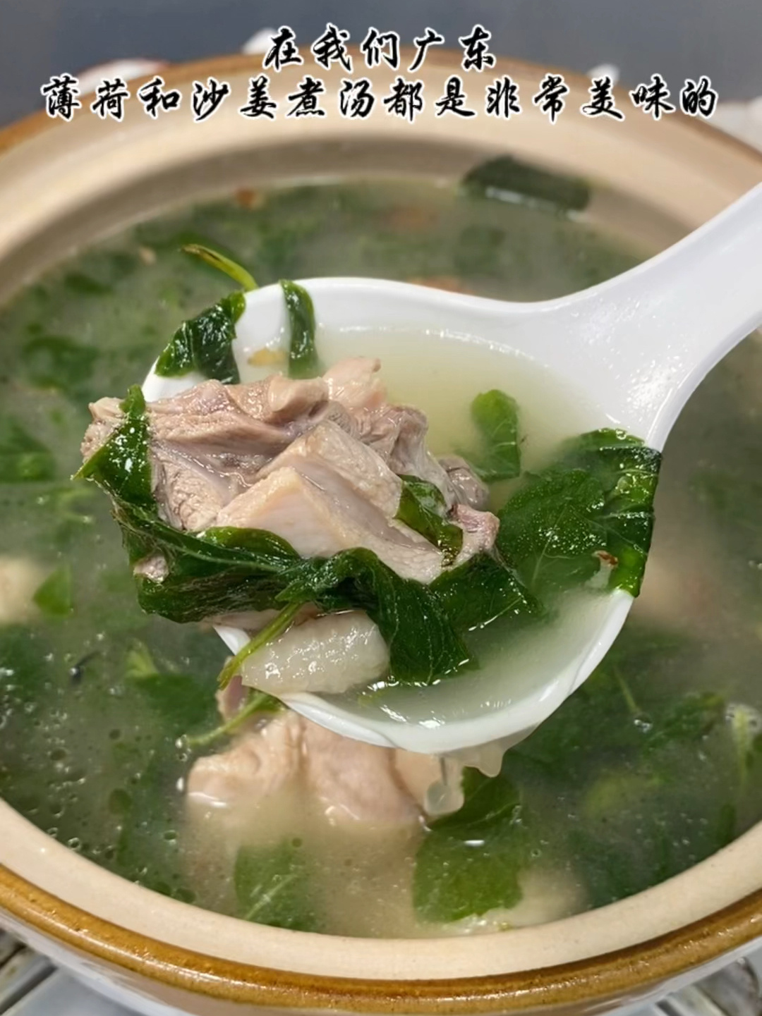 薄荷鸡汤