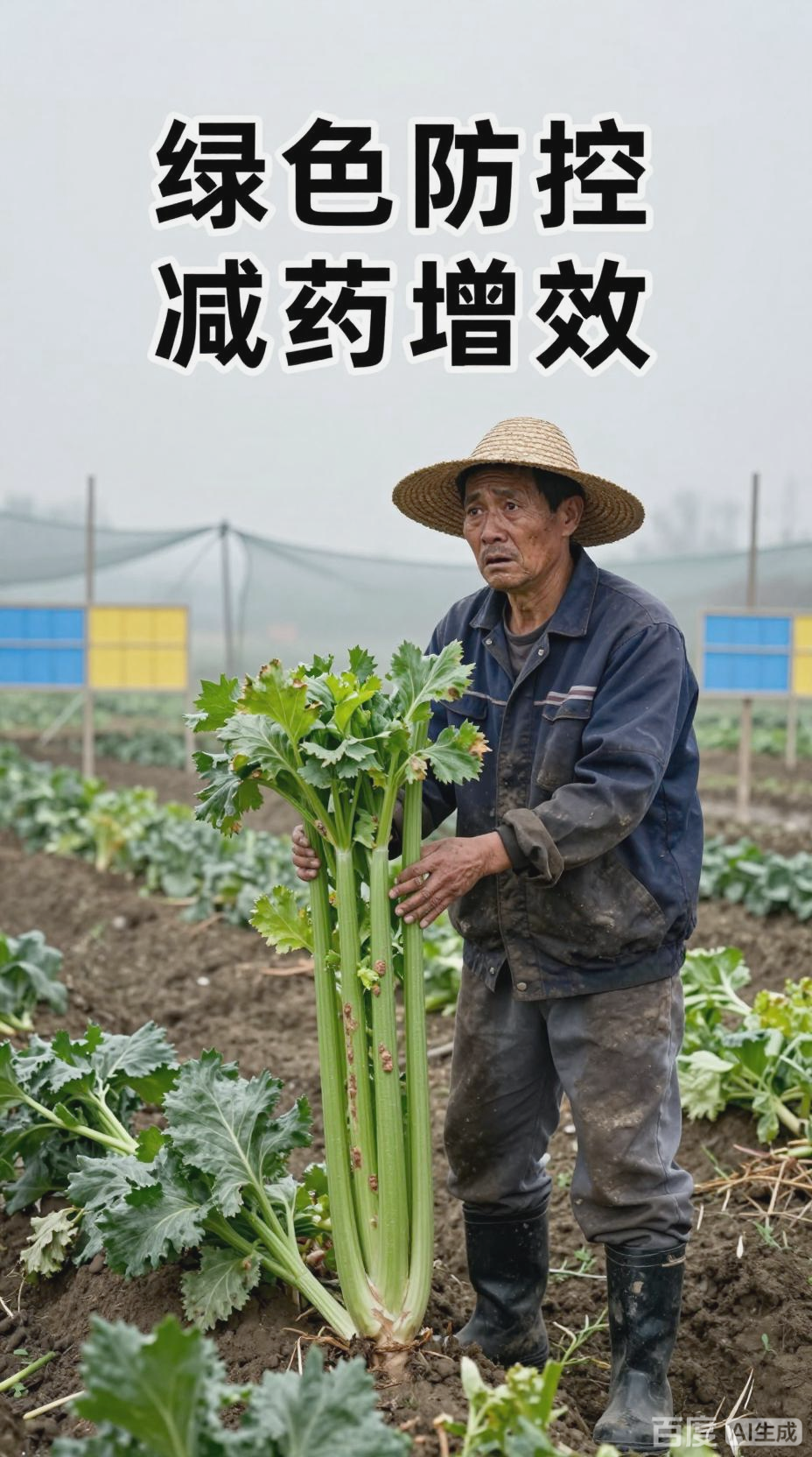 芹菜病虫害绿色防控，减药增效提质增收