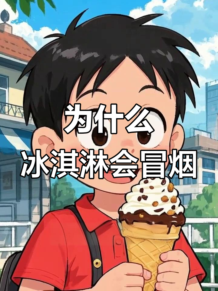 冰淇淋冒白气背后的秘密:液氮与冷空气的奇妙反应