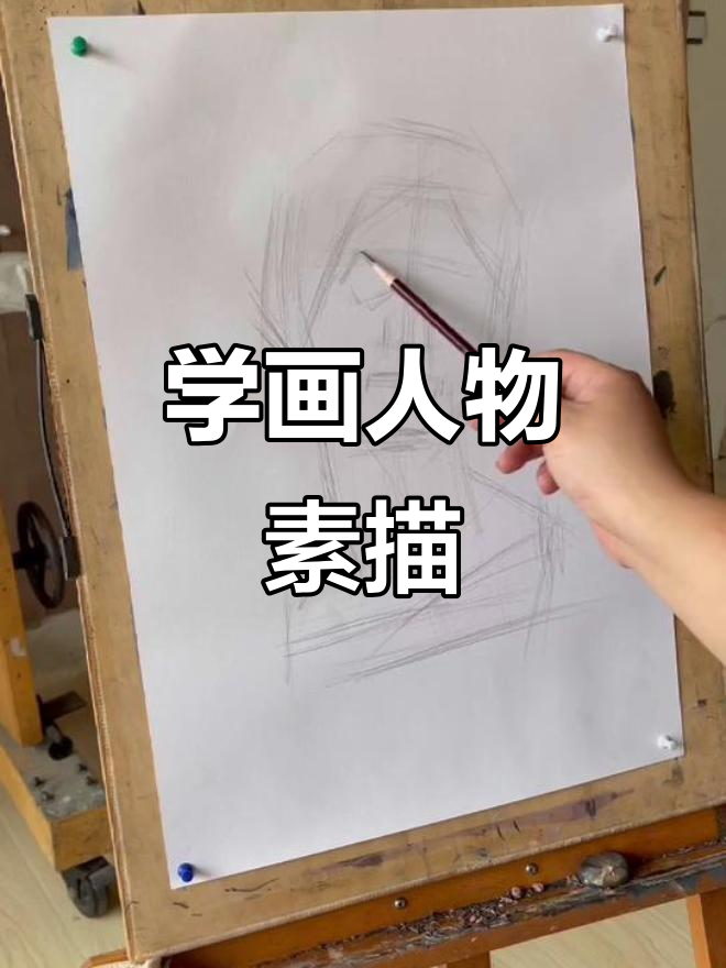 素描基础:从鼻子到下巴,掌握脸部比例与结构