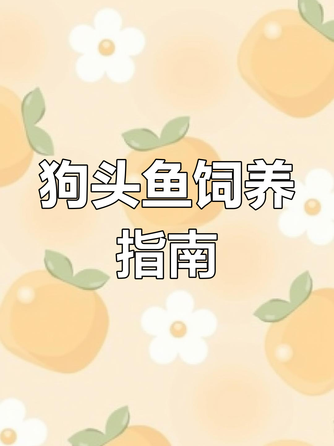 常见狗头鱼品种介绍与饲养技巧