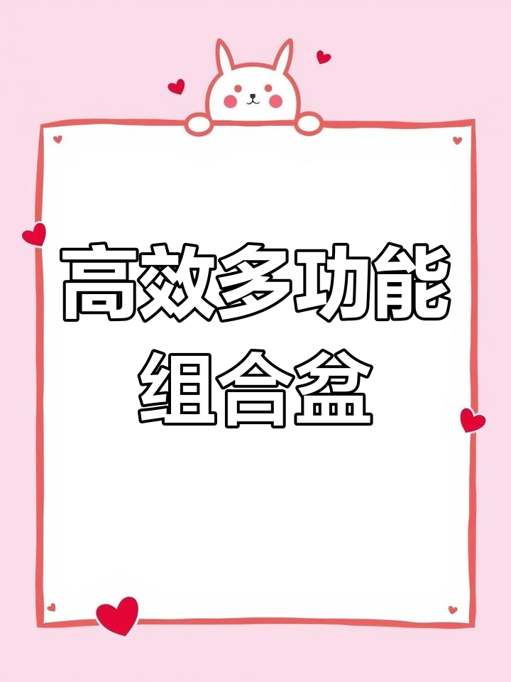 多功能组合盆,提升厨房使用效率