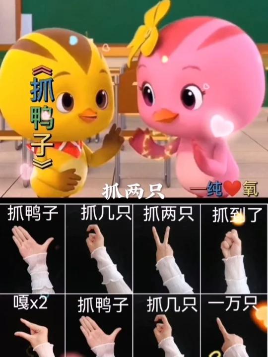 抓鸭子,抓几只