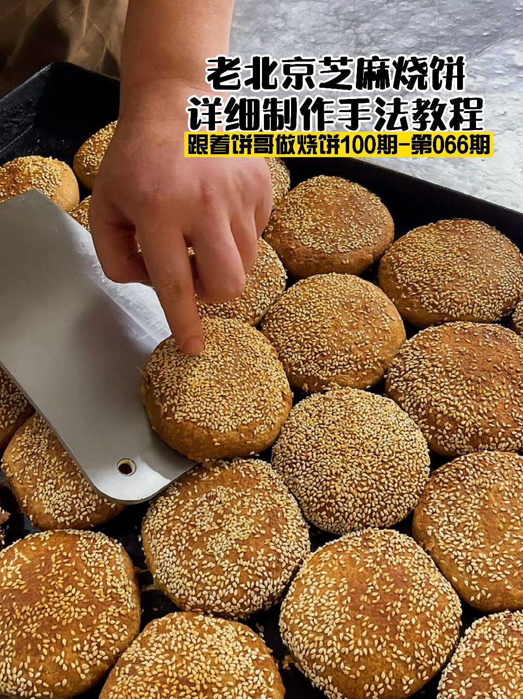 老北京芝麻烧饼