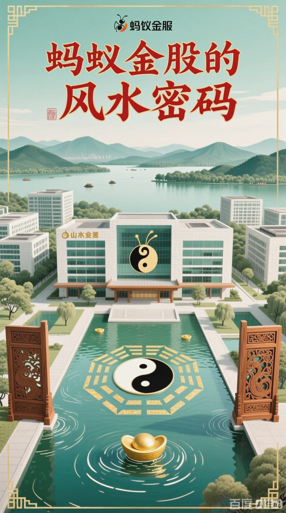蚂蚁金服风水布局探秘