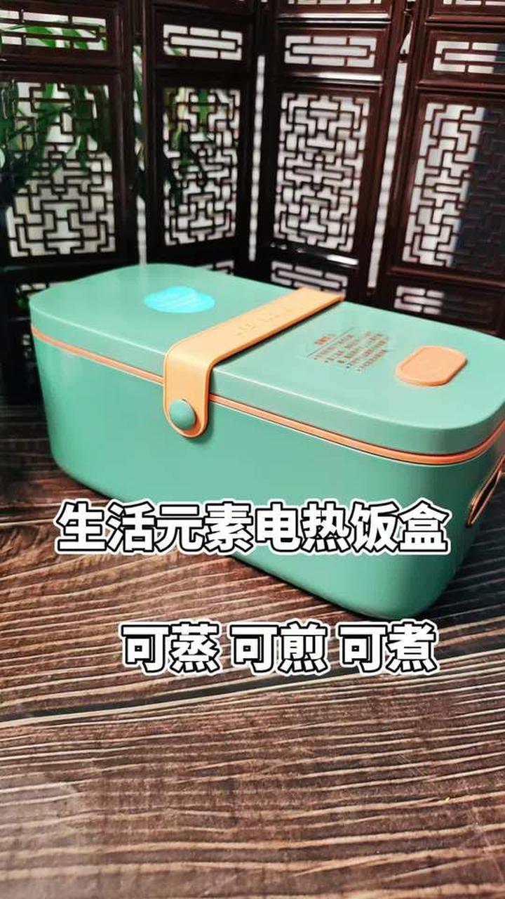 出门带这款精致多功能电热饭盒超方便