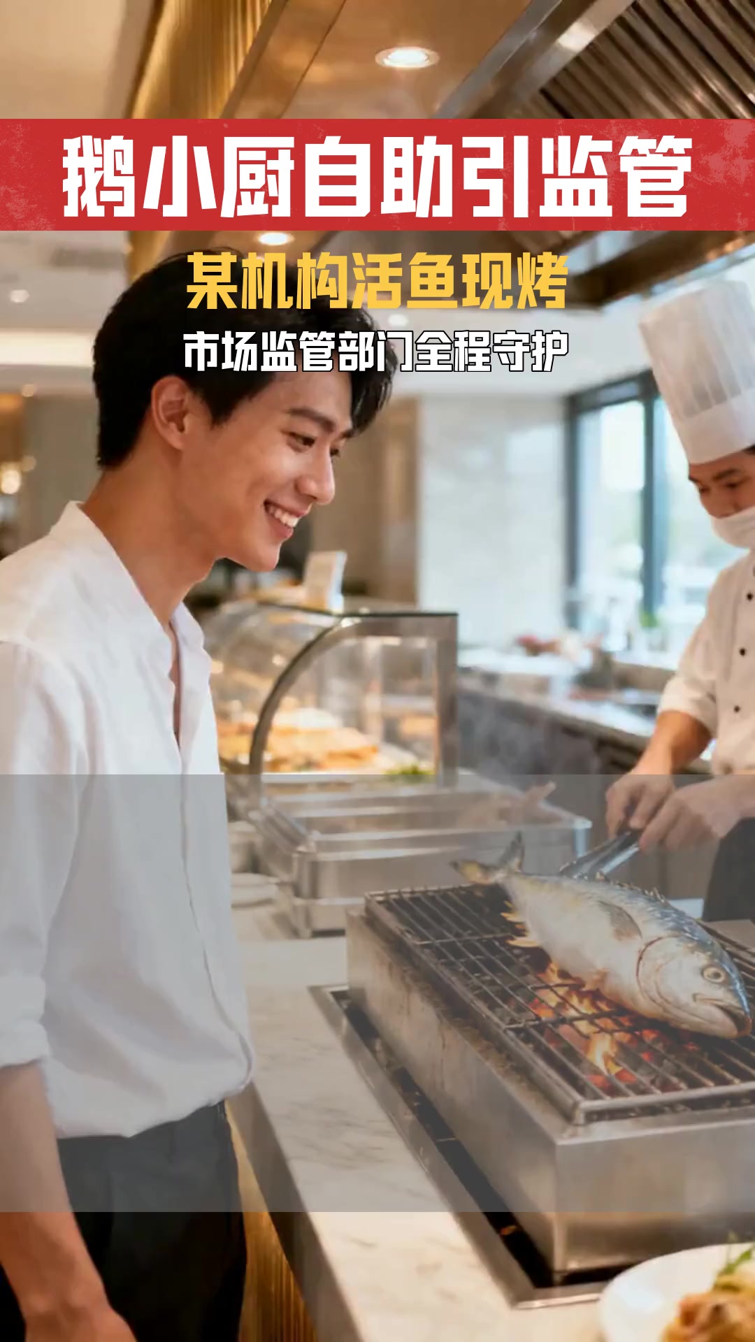 某机构69 9元自助 活鱼现烤现卖 市场监管部门如何确保食品安全