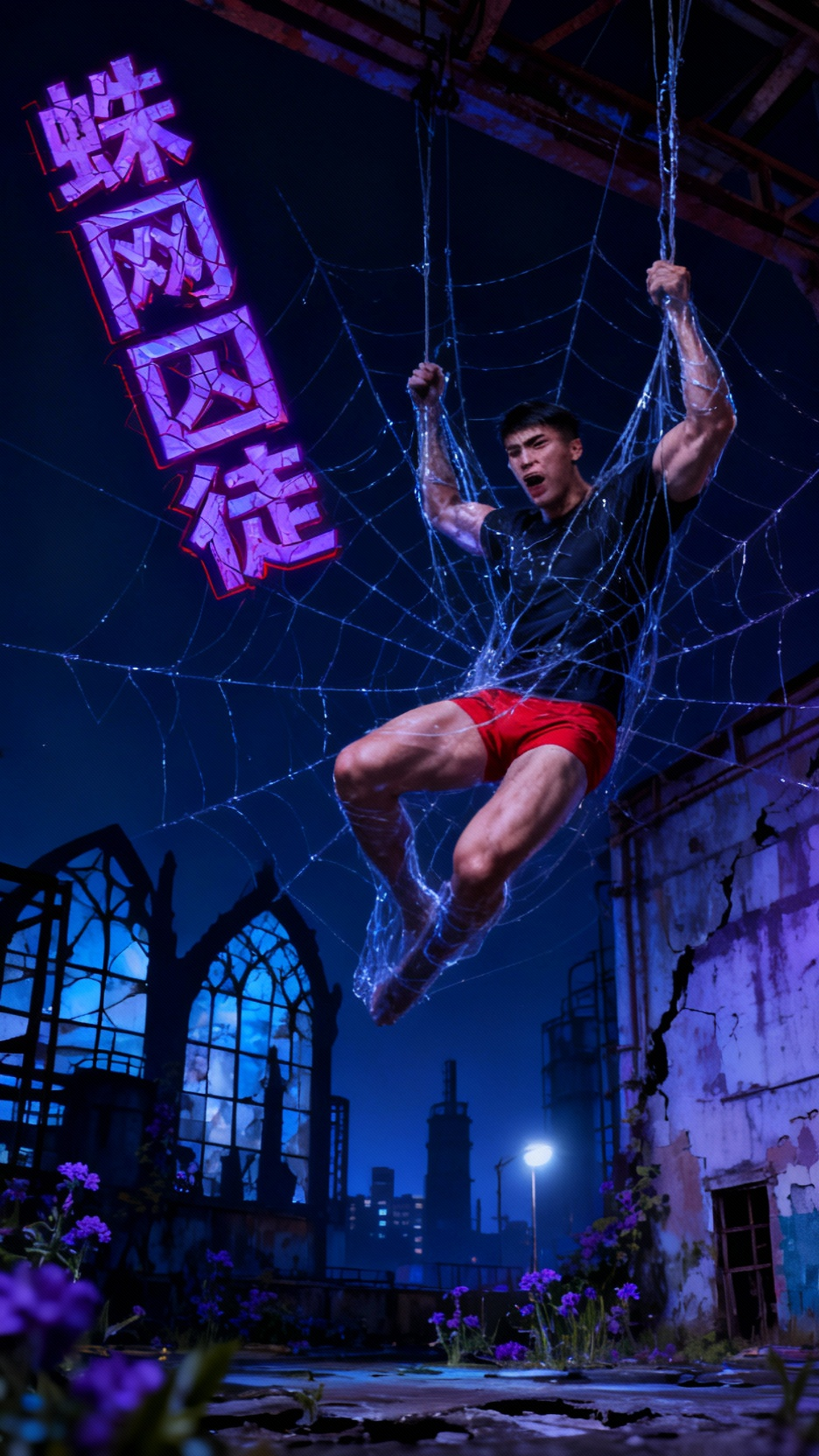 肌肉男与蜘蛛精的奇幻遭遇